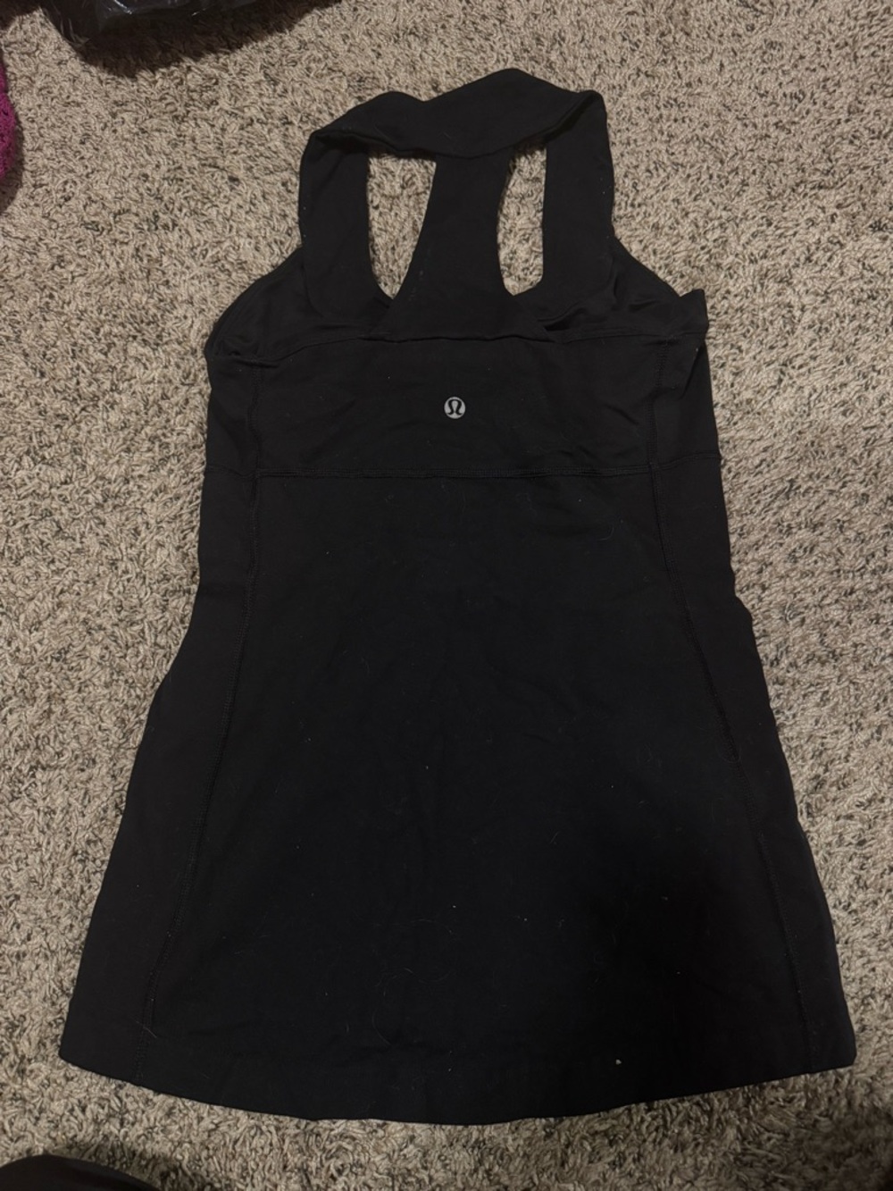 Lululemon Black Racerback Workout Tank
